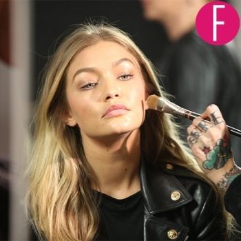 applying foundation