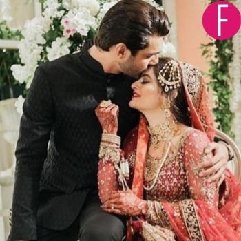 Aiman Khan drops jaws with dreamy ethnic look