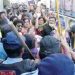 Baton Charge Against March Participants