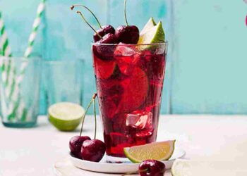 Summer drinks, cherry lemonade, summer beverage, new recipe
