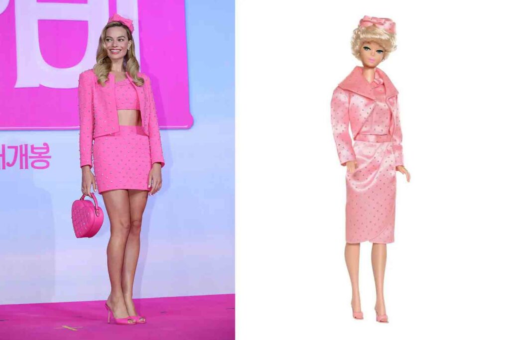 Margot Robbie Wore Claudia Schiffer's Vintage Chanel In 'Barbie