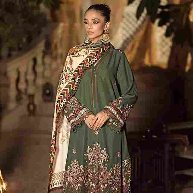 GulAhmed's Unstitched Khaddar Suits