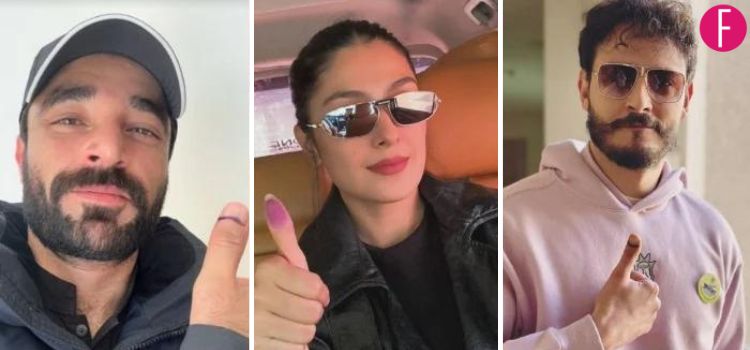 Elections 2024 - Pakistani Celebrities Flaunt Inked Thumbs, Urging Citizens To Cast Their Vote!