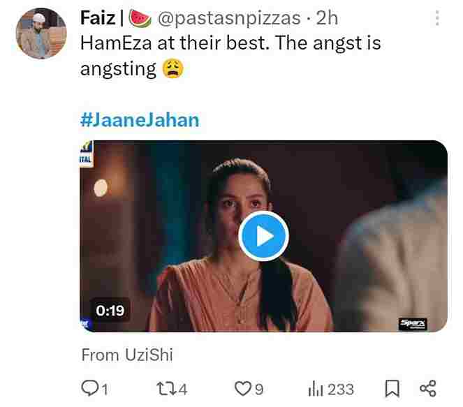 Fans are heartbroken witnessing Shehraam in such turmoil, but they're also applauding Ayeza and Hamza's performances for bringing these emotions to life.