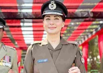 Punjab CM, Maryam Nawaz Attends A Police Passing Out Parade Dressed In A Police Uniform. Pakistani People React On X!