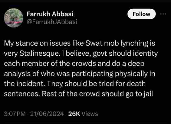 The Swat Lynching
