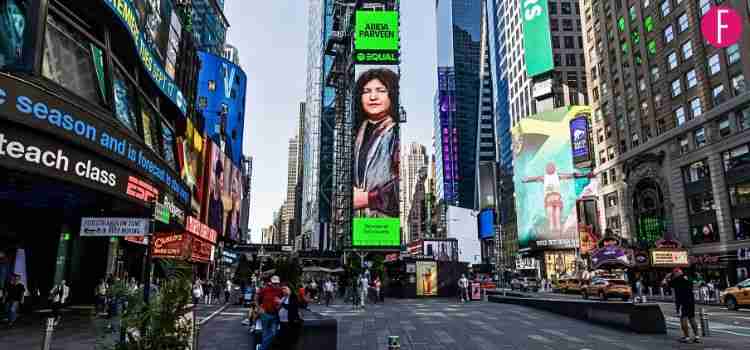Spotify Features Sufi Legend Abida Parveen On Times Square