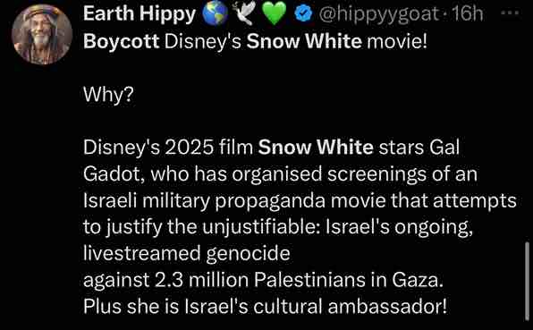 New Disney Movie Snow White Faces BDS Boycott: Pro Israeli Stance By The "Evil Queen" Sparks Online Rage