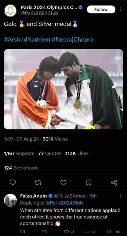 Neeraj Chopra & Arshad Nadeem Are Showing Us That Ind vs Paki Can Also Be India x Pakistan