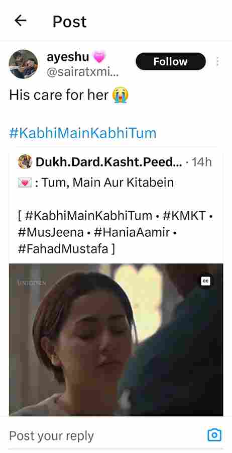 Kabhi Main Kabhi Tum: X Reacts To Sharjeena & Mustafa Schooling Us On Selfless, Yet Dignified Love