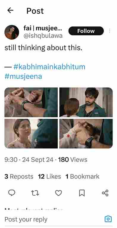Kabhi Main Kabhi Tum: X Reacts To Sharjeena & Mustafa Schooling Us On Selfless, Yet Dignified Love