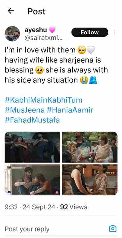 Kabhi Main Kabhi Tum: X Reacts To Sharjeena & Mustafa Schooling Us On Selfless, Yet Dignified Love