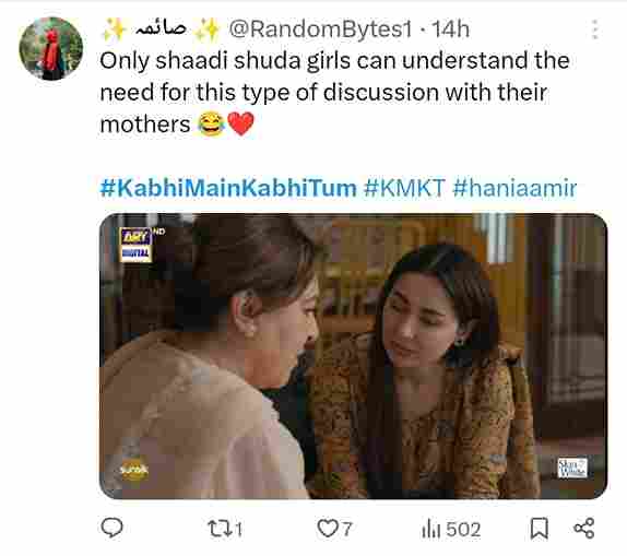 Kabhi Main Kabhi Tum: X Reacts To Sharjeena & Mustafa Schooling Us On Selfless, Yet Dignified Love