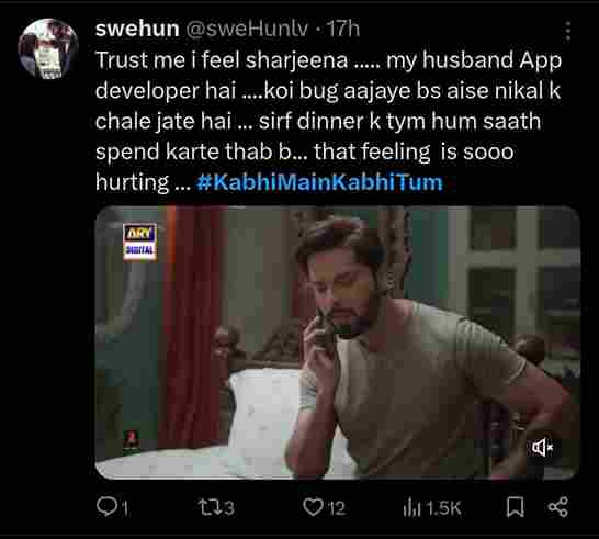 Twitter Fans React To The Emotional Rollercoaster Between Sharjeena & Mustafa In Kabhi Main Kabhi Tum