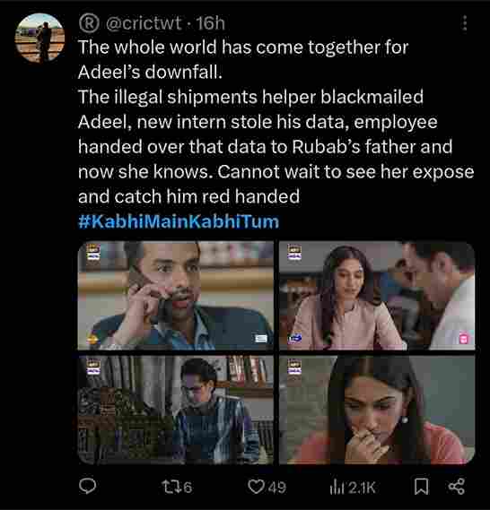 Twitter Fans React To The Emotional Rollercoaster Between Sharjeena & Mustafa In Kabhi Main Kabhi Tum