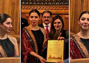 Mahira Khan Honored At UK Parliament For Exceptional Contribution To Cinema & Cultural Diplomacy