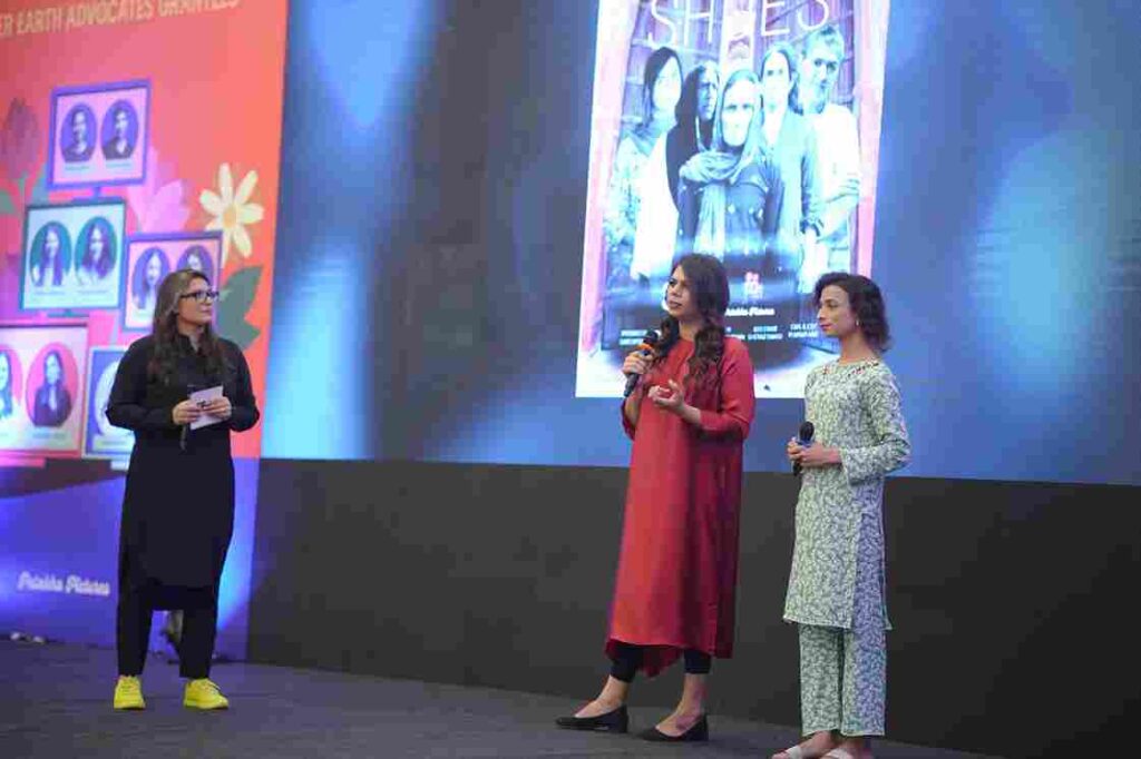 Sharmeen Obaid Chinoy Celebrates The 10 Patakha Filmmakers For "Her Earth Advocates" In Karachi