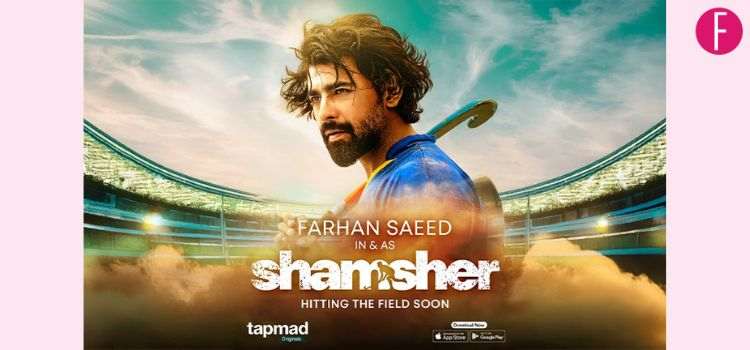 First Look Unveiled: Farhan Saeed In Upcoming tapmad Original ‘Shamsher’, To air An tapmad Entertainment.
