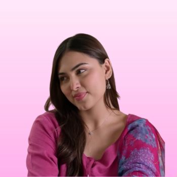 Amna Youzasaif as Bindiya in Ek Jhooti Kahani
