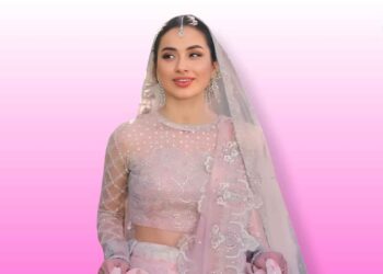 Aena Khan, bride