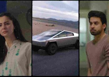 Bilal Abbas Khan And Hania Aamir Maybe The Main Leads But The Cybertruck Stole The Show