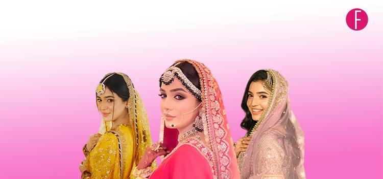 Laiba Khan Wedding Looks