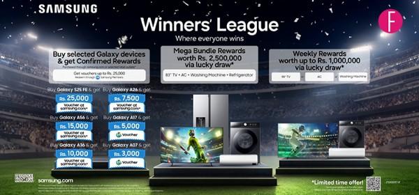 Samsung Launches ‘Winners League’ Campaign – Where Everyone Wins This Season