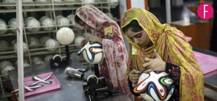 Why Women in Pakistan’s Sialkot Are at the Heart of the World Cup Football Industry