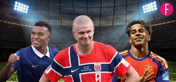 Erling Haaland, Lamine Yamal, Mbappe, football, world cup, fifa